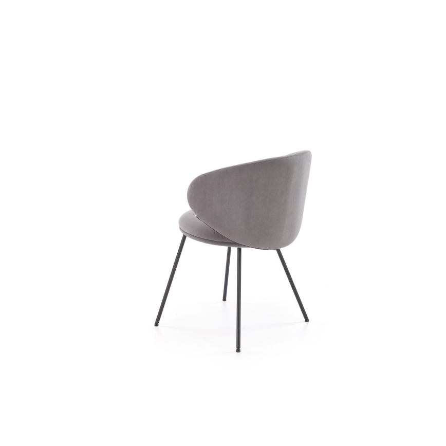 Ruokatuoli ORBIS 1 kpl harmaa