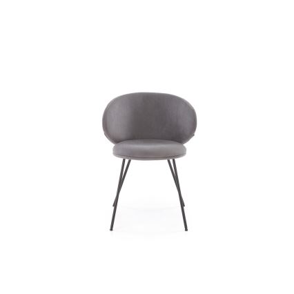 Ruokatuoli ORBIS 1 kpl harmaa