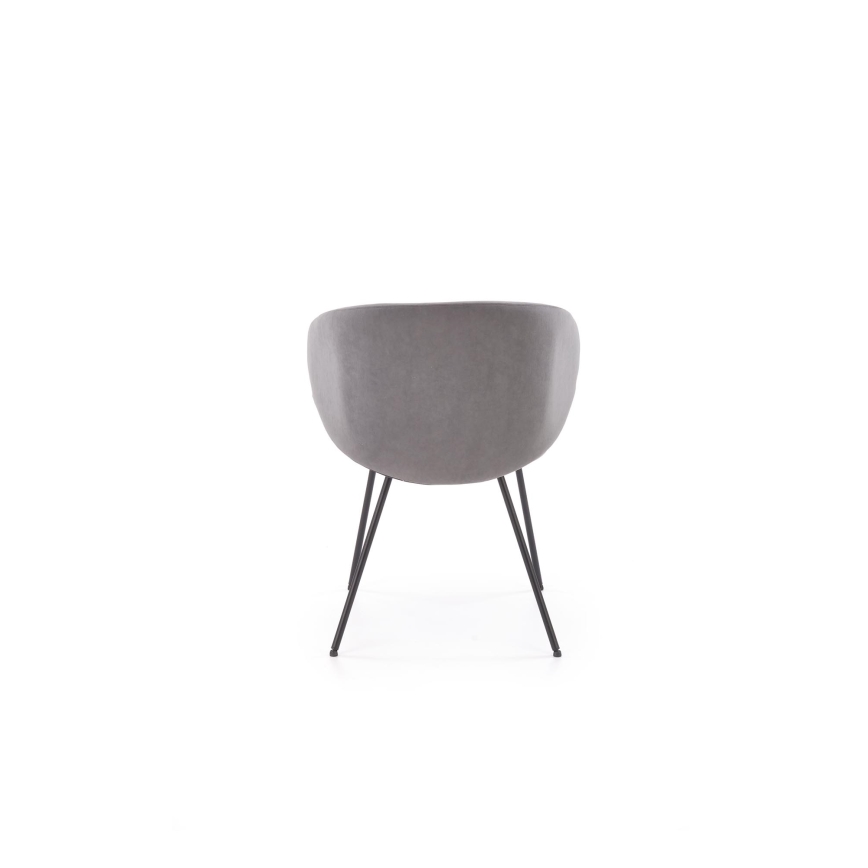 Ruokatuoli ORBIS 1 kpl harmaa