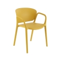 Ruokatuoli RIDUS 1 kpl keltainen