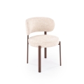 Ruokatuoli SIDUS 1 kpl beige/pähkinä