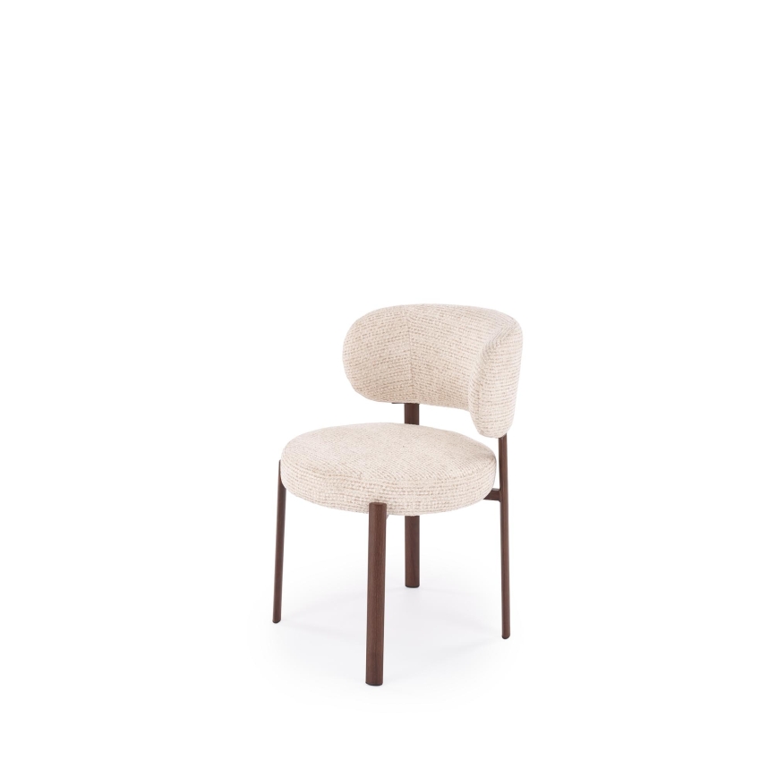 Ruokatuoli SIDUS 1 kpl beige/pähkinä