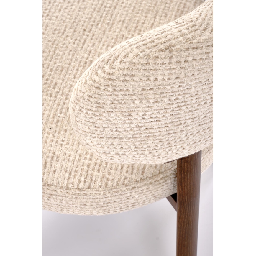 Ruokatuoli SIDUS 1 kpl beige/pähkinä