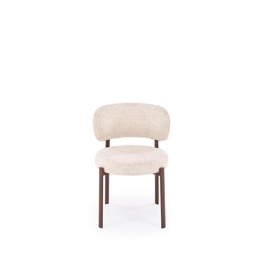 Ruokatuoli SIDUS 1 kpl beige/pähkinä