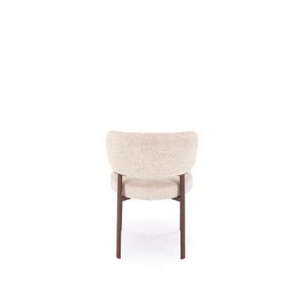 Ruokatuoli SIDUS 1 kpl beige/pähkinä