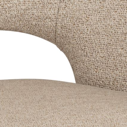 Ruokatuoli TORI käsinojilla, beige