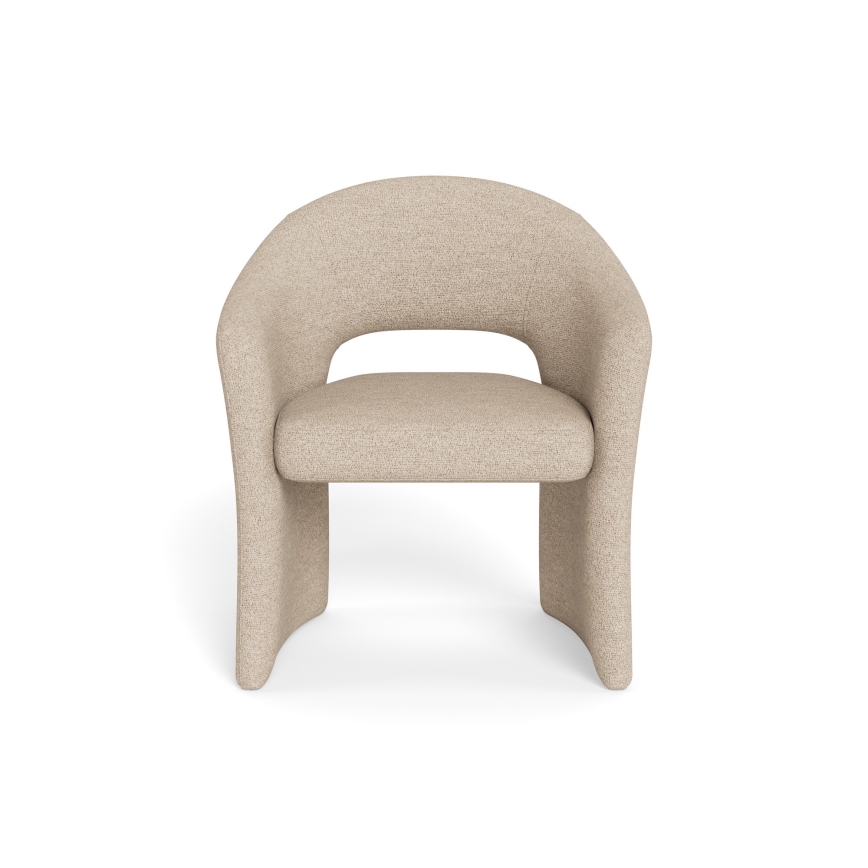Ruokatuoli TORI käsinojilla, beige
