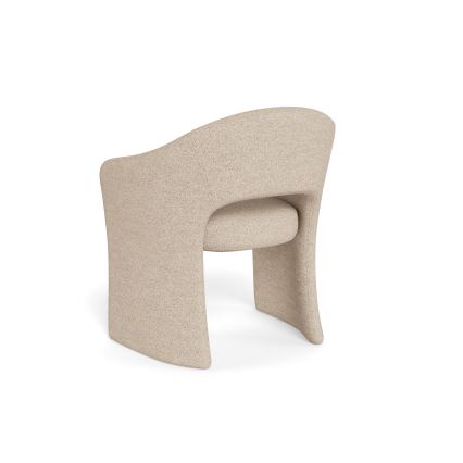 Ruokatuoli TORI käsinojilla, beige