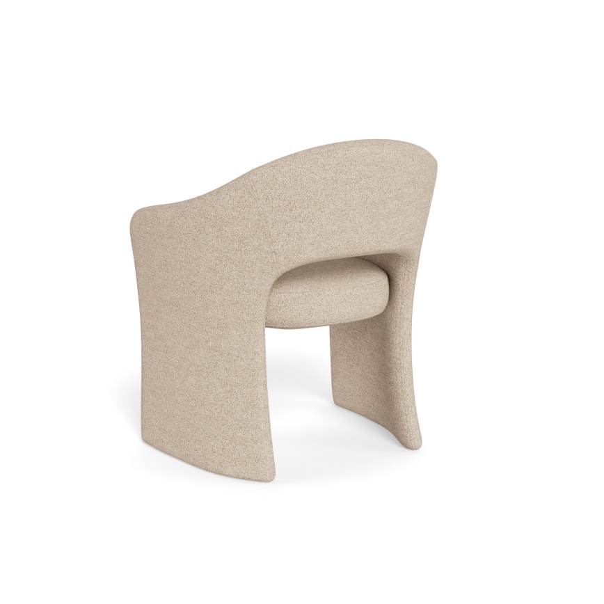 Ruokatuoli TORI käsinojilla, beige