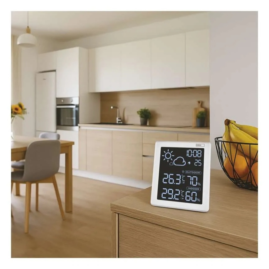 Sääasema 5V 2xAAA + 2xAAA musta