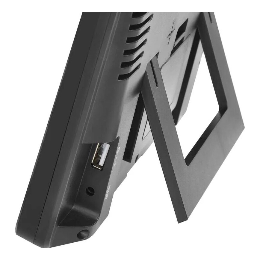 Sääasema LCD-näytöllä GoSmart 230V/3xAAA + 2×AAA Wi-Fi Tuya musta