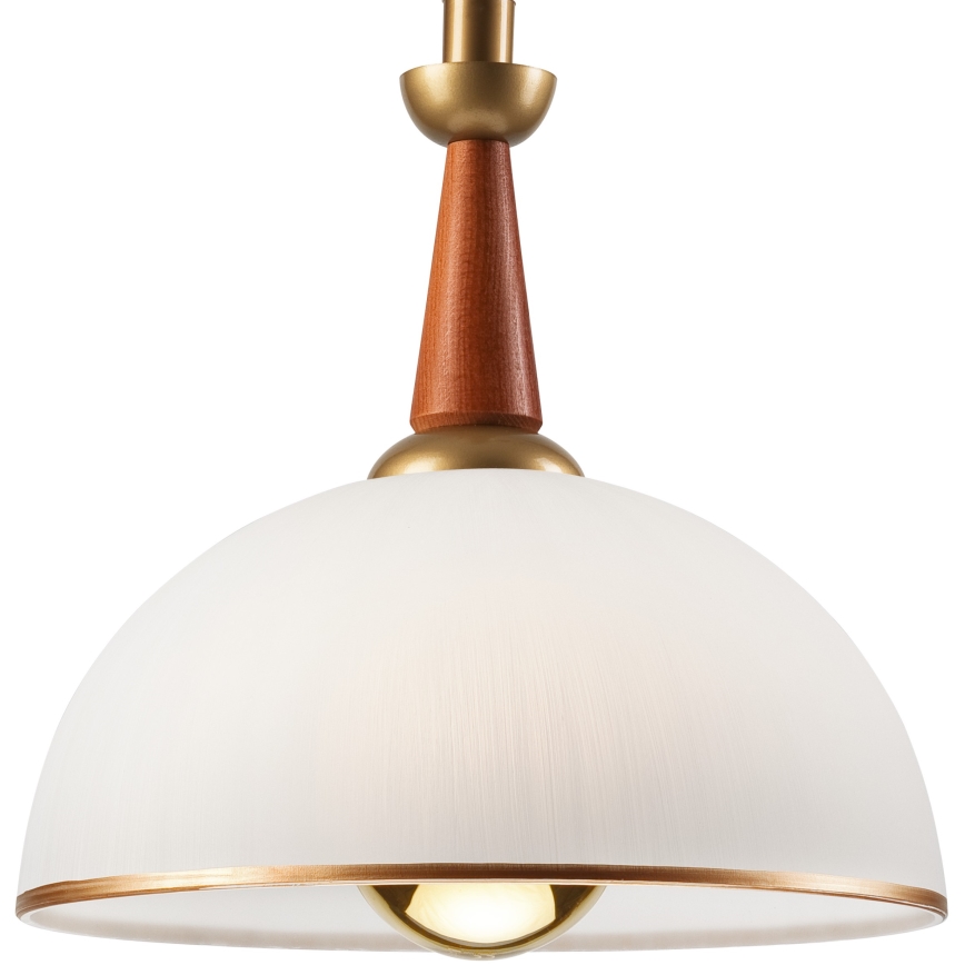 Säädettävä kattovalaisin CHIARA 1xE27/60W/230V tummanruskea/pyökki