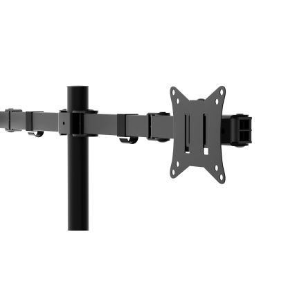 Säädettävä näytön pidike LEVANO musta