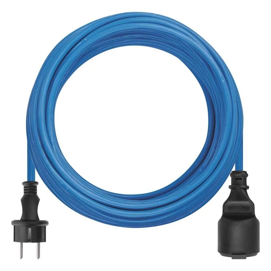 Säänkestävä jatkopistorasia 1-osainen 10m IP44