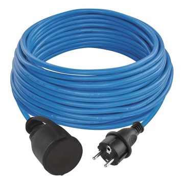 Säänkestävä jatkojohto 1 pistorasia 20 m IP44