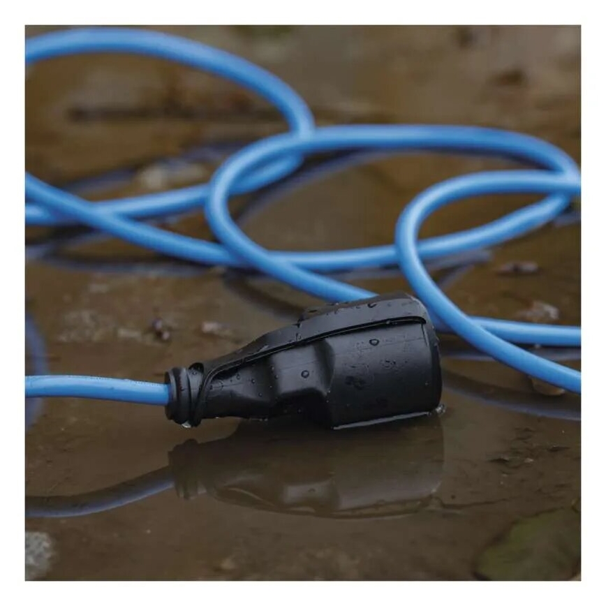 Säänkestävä jatkojohto 1 pistorasia 20 m IP44