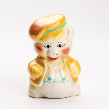 Säästöpossu oranssi