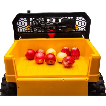 Sähköauto CAT 60W/7500 mAh keltainen/musta + kaukosäädin