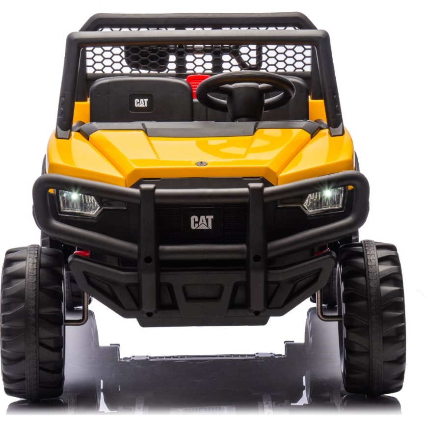 Sähköauto CAT 60W/7500 mAh keltainen/musta + kaukosäädin