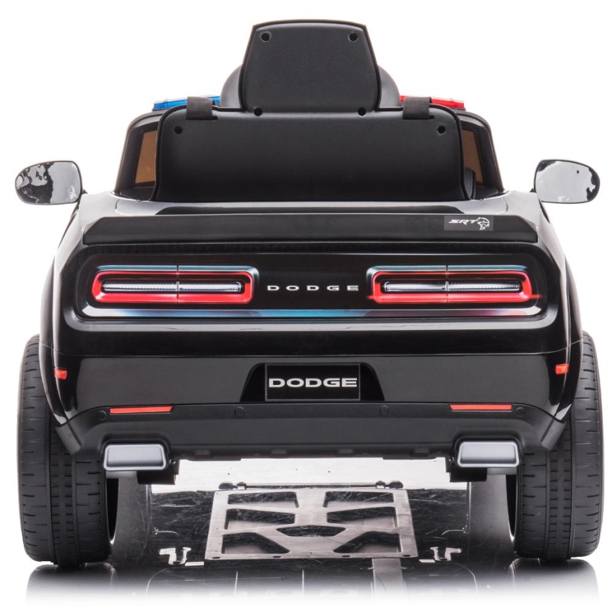 Sähköauto Dodge Challenger Poliisi 50W/4500 mAh musta/valkoinen