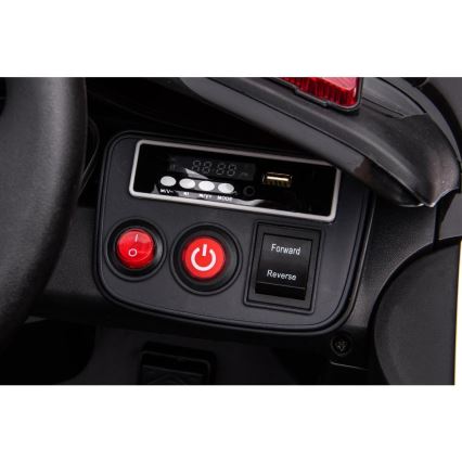 Sähköauto Dodge Challenger Poliisi 50W/4500 mAh musta/valkoinen