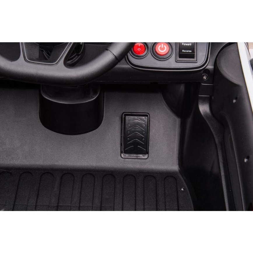 Sähköauto Dodge Challenger Poliisi 50W/4500 mAh musta/valkoinen