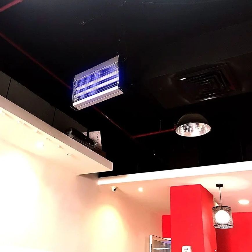 Sähköinen hyönteiskarkotin 2x10W/230V 80 m²