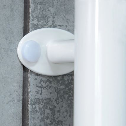 Sähköinen pyörivä pyyhekuivain termostaatilla FOUETTE 128W/230V 64,6 cm IP44 valkoinen