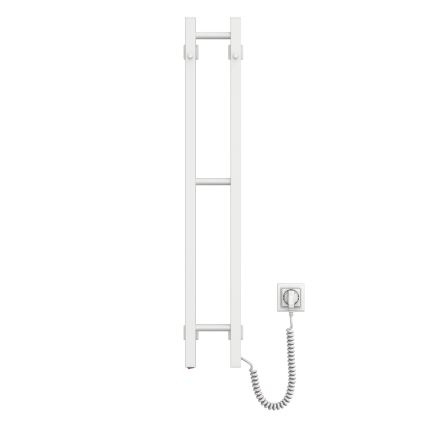 Sähköinen pyyhekuivain SILOUETTE 187W/230V 101,1 cm IP44 valkoinen oikeanpuoleinen kulmikas