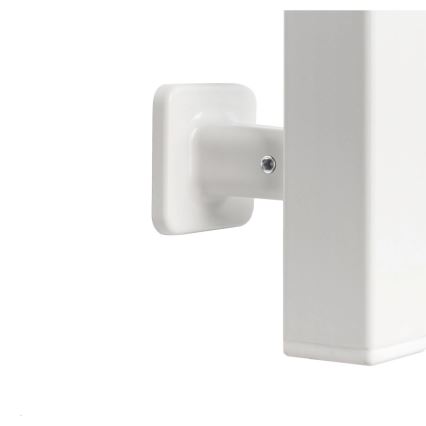 Sähköinen pyyhekuivain SILOUETTE 187W/230V 101,1 cm IP44 valkoinen oikeanpuoleinen kulmikas