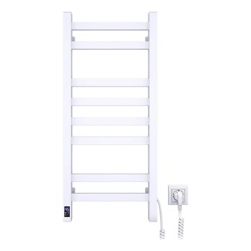 Sähköinen pyyhekuivain termostaatilla AVANGARD 105W 80x36 cm valkoinen oikea