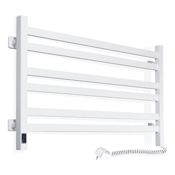 Sähköinen pyyhekuivain termostaatilla AVANGARD 181W 50x90 cm valkoinen, oikeanpuoleinen