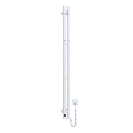 Sähköinen pyyhekuivain termostaatilla SILOUETTE 106W 150x9cm valkoinen oikea