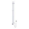 Sähköinen pyyhekuivain termostaatilla SILOUETTE 70W 120x9 cm valkoinen oikeanpuoleinen