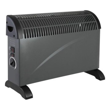 Sähköinen suora-/konvektorilämmitin SONDO 750/1250/2000W/230V musta