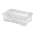 Säilytyslaatikko TEX BOX 28 l kirkas