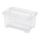 Säilytyslaatikko TEX BOX 4,5 l kirkas
