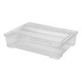 Säilytyslaatikko TEX BOX 60 l kirkas