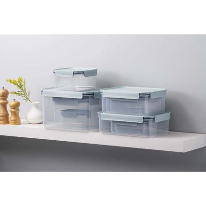 Säilytysrasia CLASSIC PLUS 1,25 l sininen/läpinäkyvä