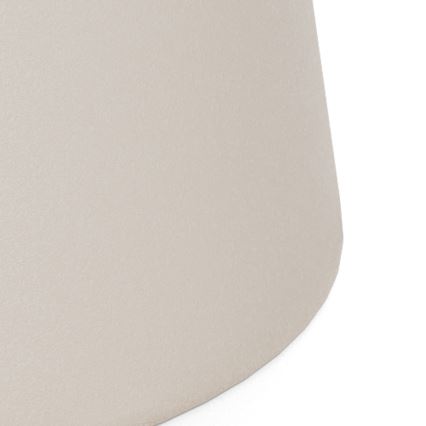 SANTORINI-sohvapöytä, halkaisija 45 cm, beige/harmaa/keramiikka