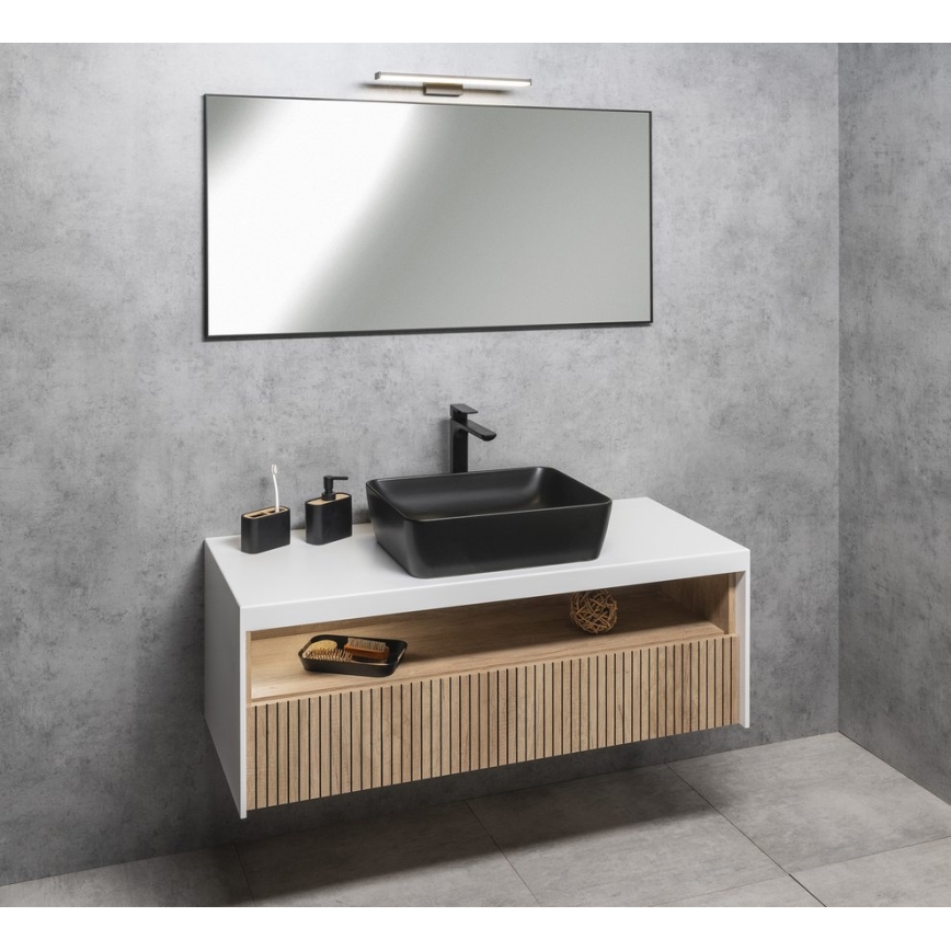 Sapho - AROWANA-kehyspeili 50x80 mattamusta