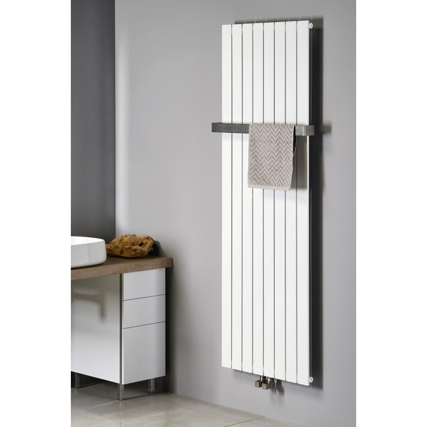 Sapho - COLONNA 180x60 cm kylpyhuoneen pyyhekuivain, valkoinen