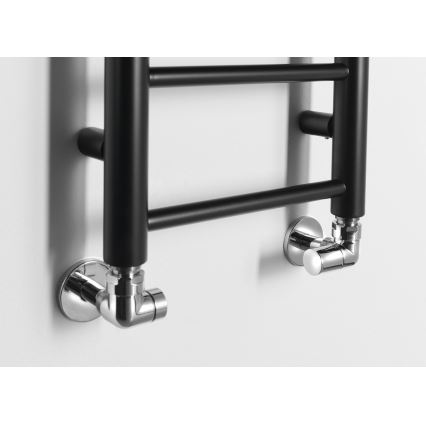 Sapho - DINA kylpyhuoneen radiaattori 138x30 cm mattamusta