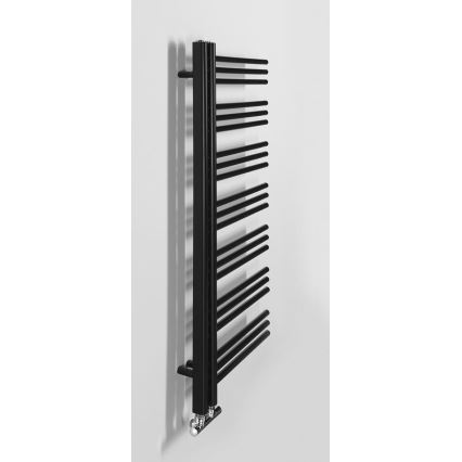 Sapho - DORLION kylpyhuoneen patteri 400 W 50x120x50 cm mattamusta