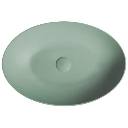 Sapho - FORMIGO tasoallas 60x40 cm betoni/vihreä