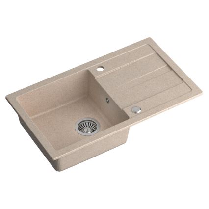 Sapho - Keittiöallas 77x44 cm graniitti/beige