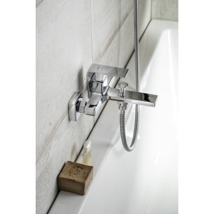 Sapho - Kylpyhana CUBEMIX kiiltävä kromi