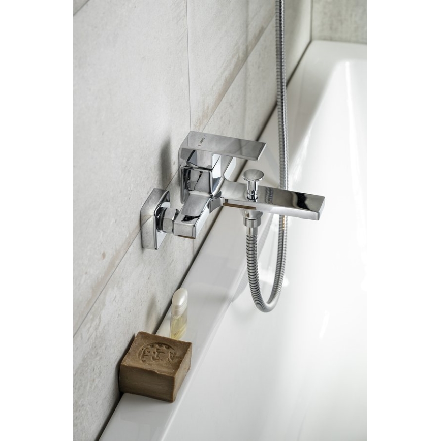 Sapho - Kylpyhana CUBEMIX kiiltävä kromi