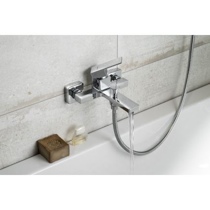 Sapho - Kylpyhana CUBEMIX kiiltävä kromi