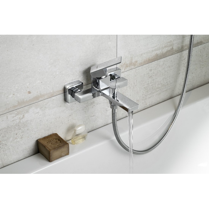 Sapho - Kylpyhana CUBEMIX kiiltävä kromi